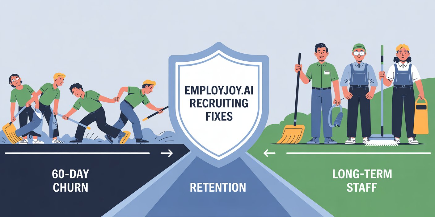 I Stopped 60-Day Cleaner Churn Dead: What Separates Hires Who Stay From Those Who Quit