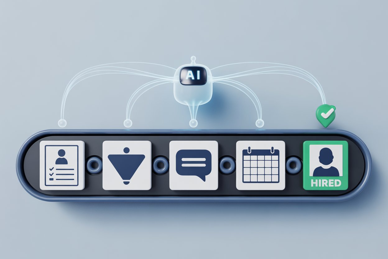 AI moves from chatbots to recruiting workflows