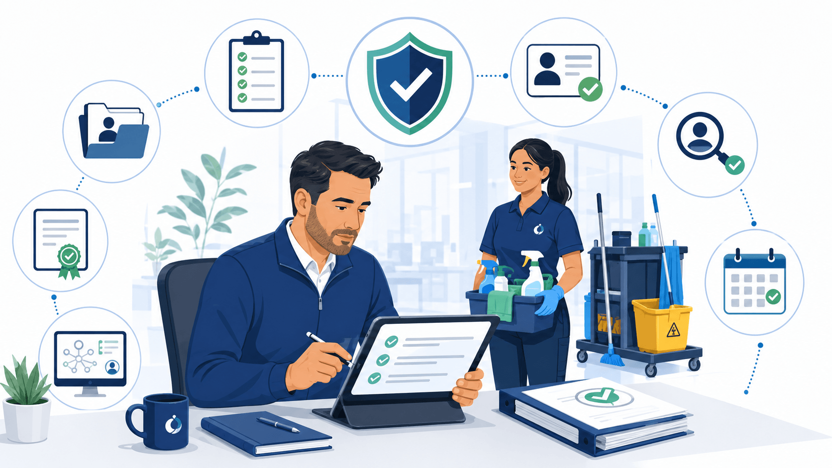 Cleaner background checks are not enough: how I make I-9 and hiring compliance audit-ready for cleaning companies